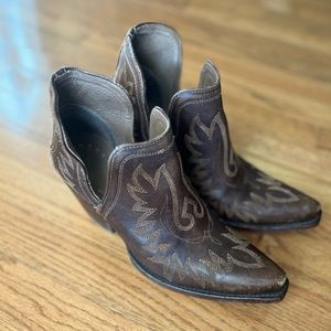 Ariat Dixon Western Boot-weathered brown